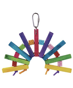Balsa Peacock Small Parrot Toy